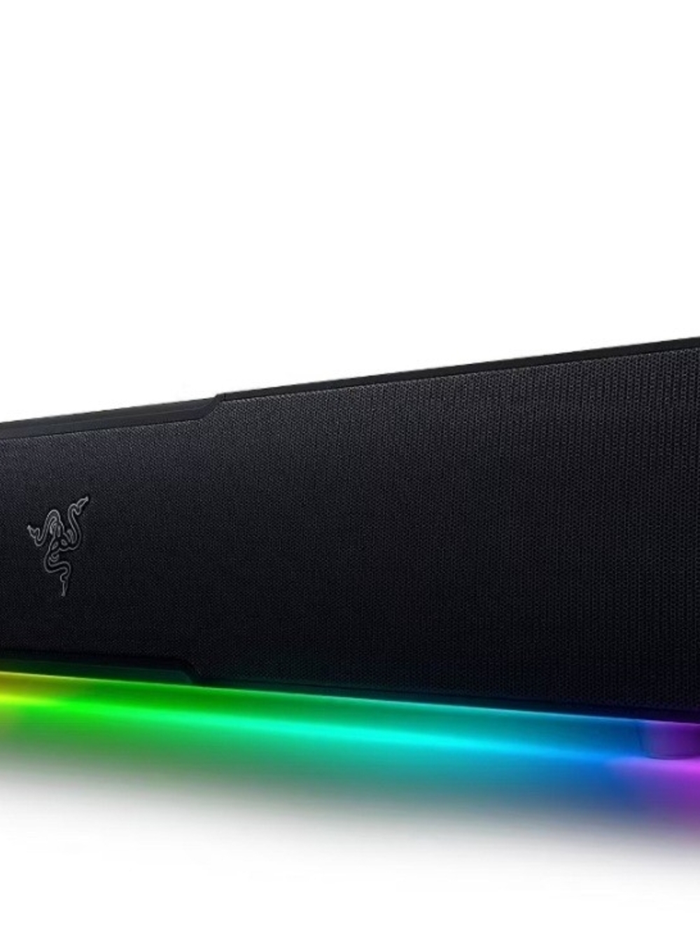 Razer Black Soundbar with Multicolor RGB Lighting